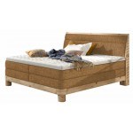 Επενδυμένο κρεβάτι Verion με στρώμα και ανώστρωμα-Moustardi-140 x 200