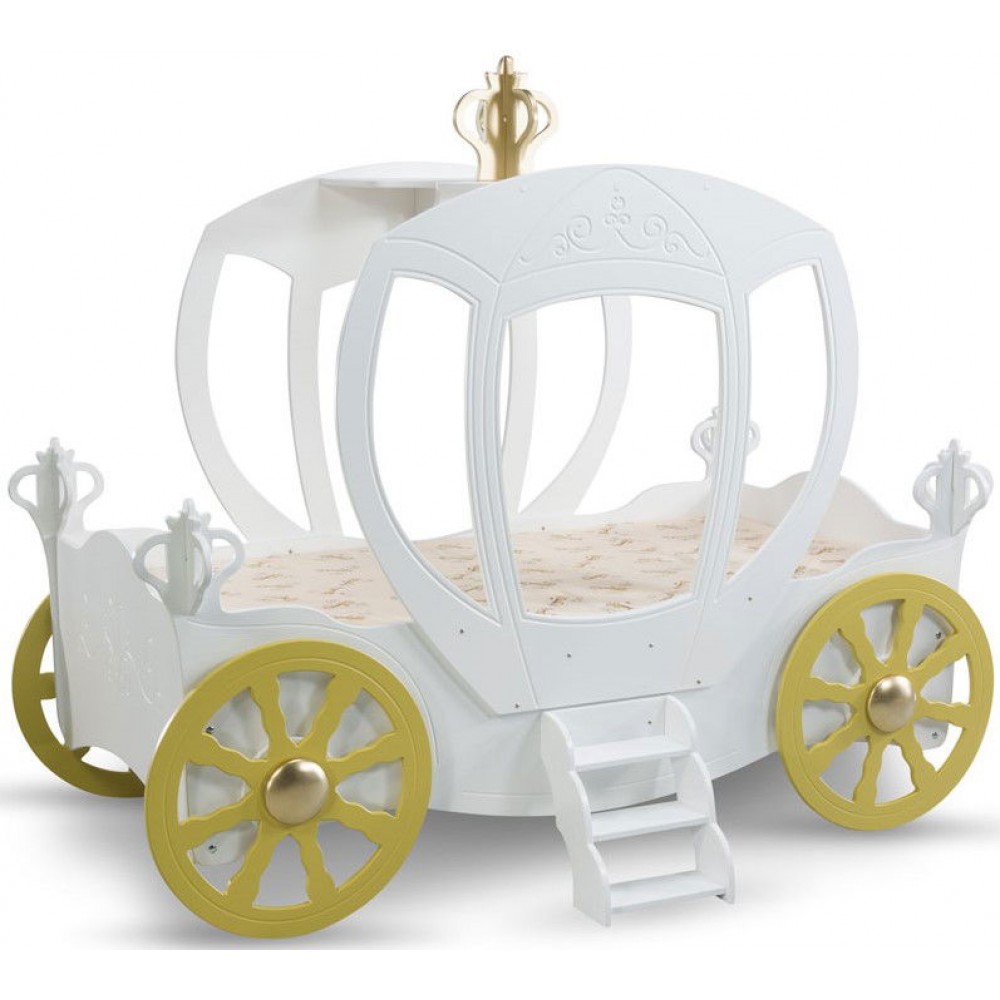 Κρεβάτι παιδικό Princess Cariage-Leuko