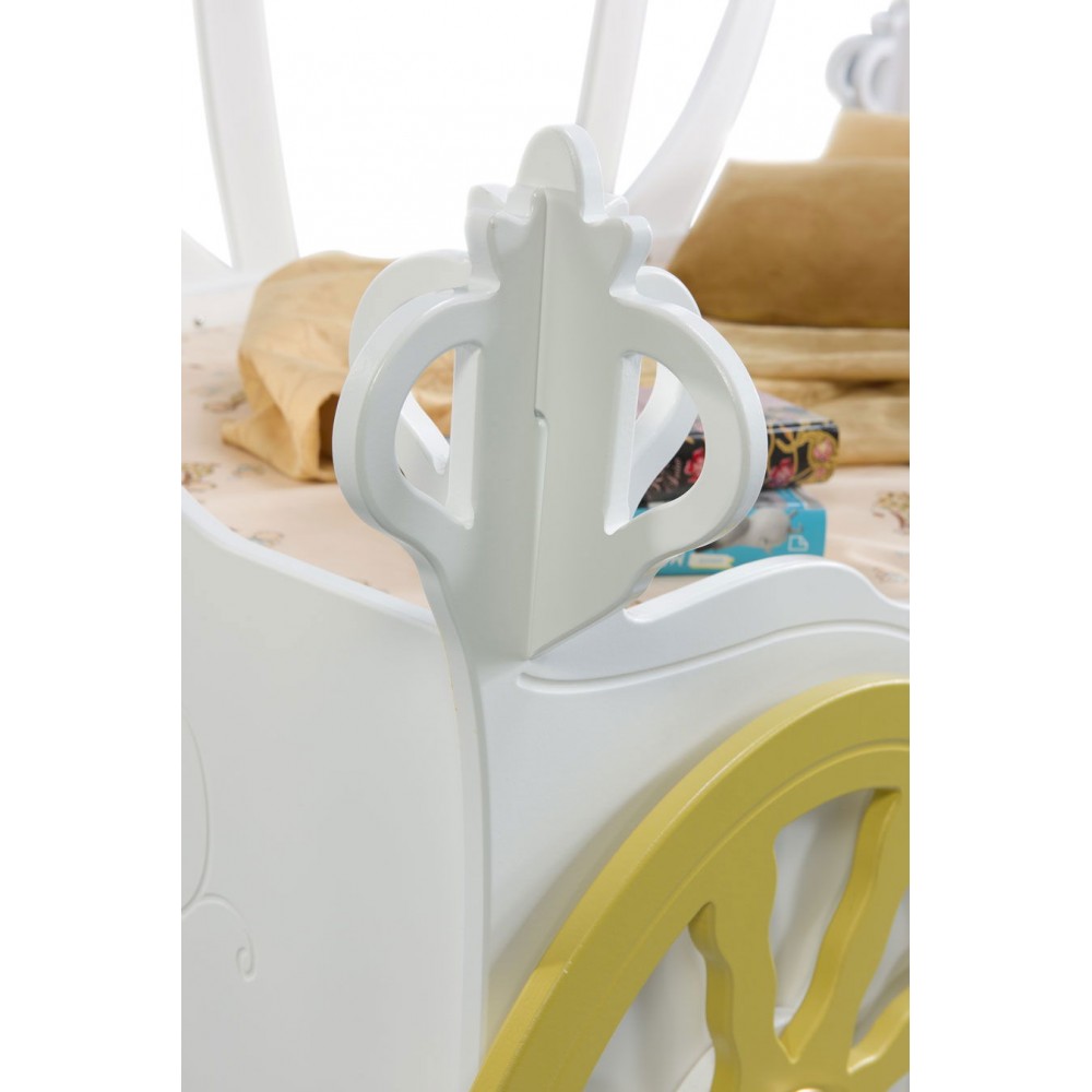 Κρεβάτι παιδικό Princess Cariage-Leuko