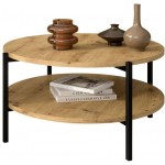 Τραπεζάκι σαλονιού Sigma B-Fusiko-Mavro