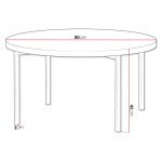 Τραπεζάκι σαλονιού Sigma C II-Mauro-Aspro