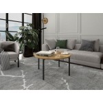 Τραπεζάκι σαλονιού Sigma C-Fusiko-Mavro