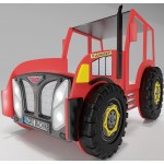 Παιδικό Κρεβάτι Tractor-Kokkino 204x111x145