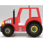 Παιδικό Κρεβάτι Tractor-Kokkino 204x111x145