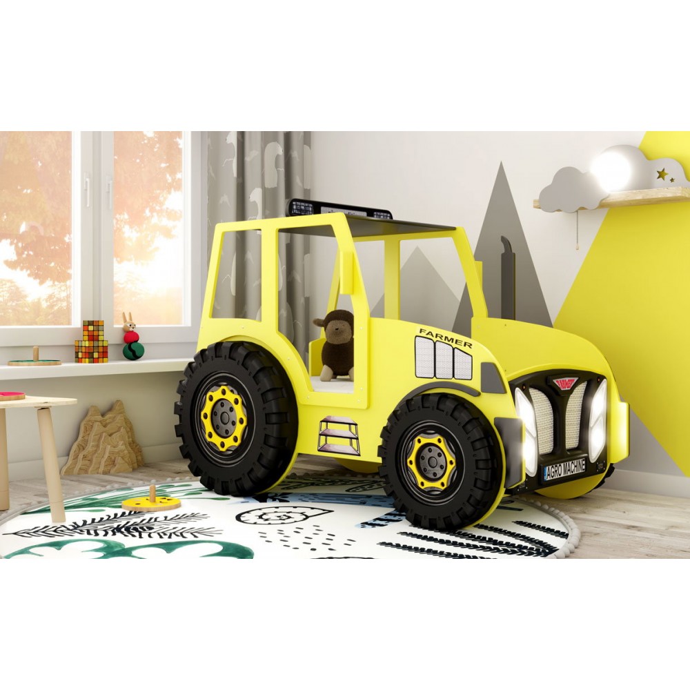 Παιδικό Κρεβάτι Tractor-Kitrino 204x111x145