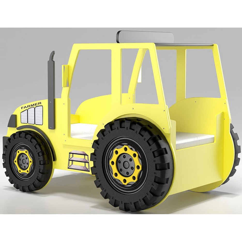Παιδικό Κρεβάτι Tractor-Kitrino 204x111x145