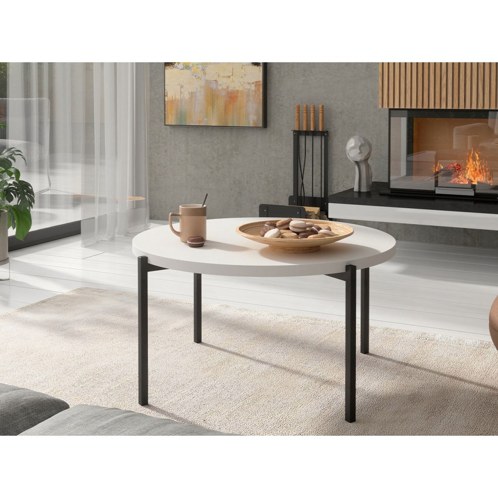 Τραπεζάκι σαλονιού Sigma A II-Mauro-Aspro