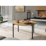 Τραπεζάκι σαλονιού Sigma A-Fusiko-Mavro