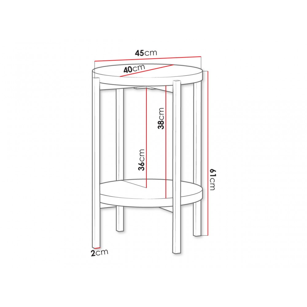 Τραπεζάκι σαλονιού Sigma D II-Mauro-Mauro gualistero