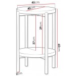 Τραπεζάκι σαλονιού Sigma D -Mauro - Kafe