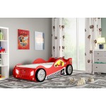 Κρεβάτι παιδικό Monza Mini-Kokkino