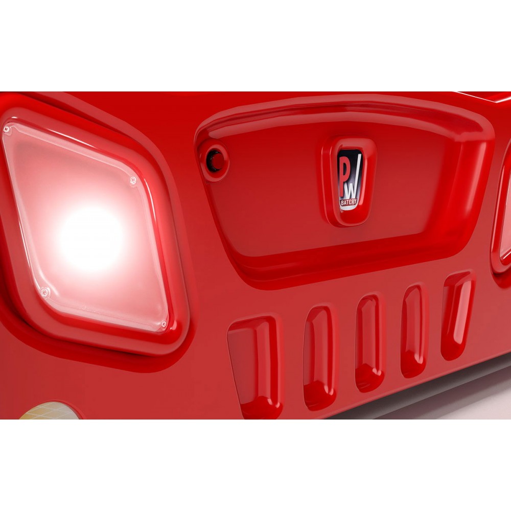 Κρεβάτι παιδικό Monza Mini-Kokkino