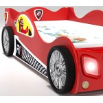 Κρεβάτι παιδικό Monza Mini-Kokkino