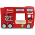 Κρεβάτι παιδικό Happy Bus-Kokkino