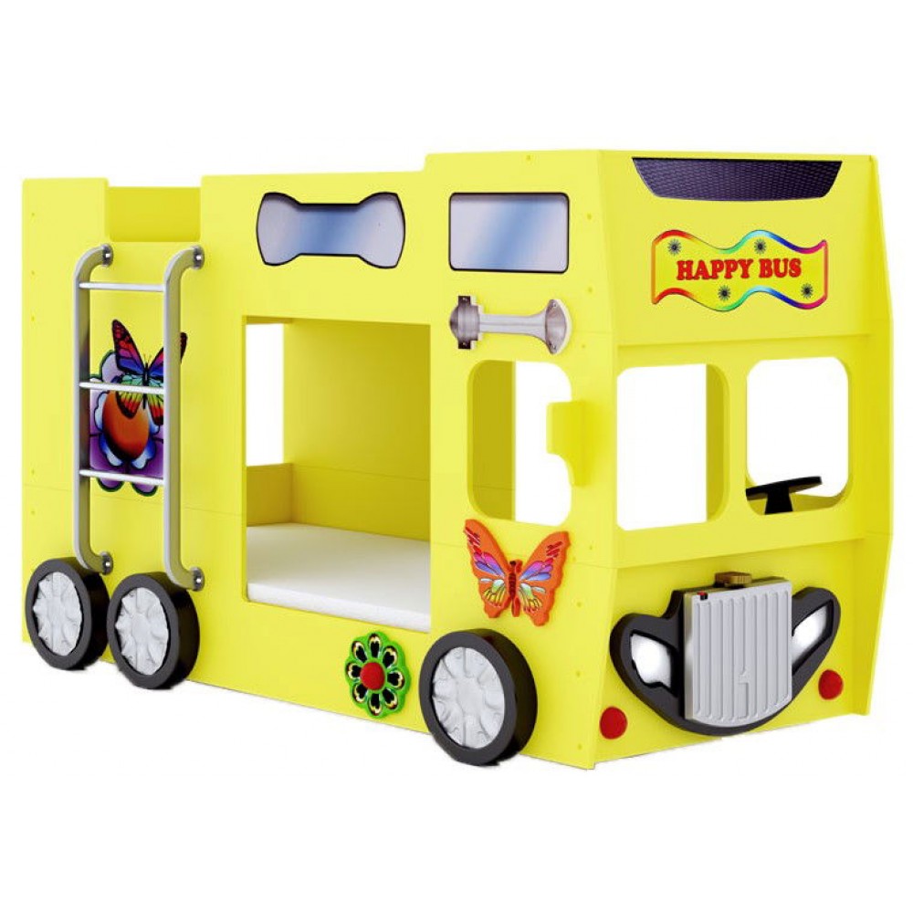 Κρεβάτι παιδικό Happy Bus-Kitrino