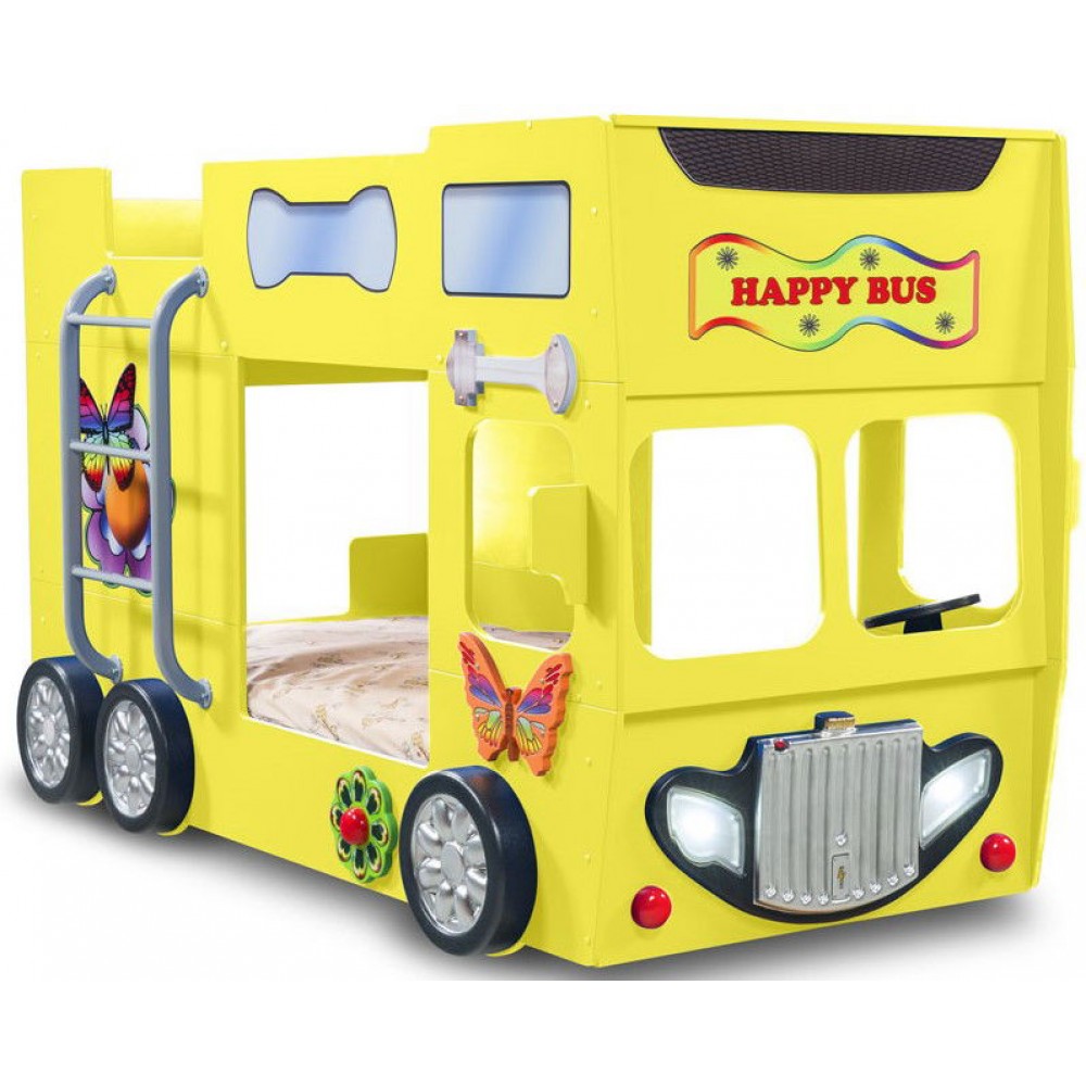 Κρεβάτι παιδικό Happy Bus-Kitrino