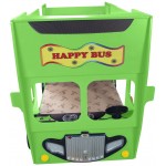 Παιδικό Κρεβάτι Happy Bus-Prasino 207x116x150
