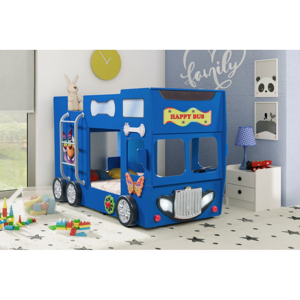 Παιδικό Κρεβάτι Happy Bus 207x116x150