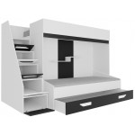 Πολυλειτουργικό κρεβάτι Party XVI-Leuko-Mauro