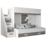 Πολυλειτουργικό κρεβάτι Party XVI-Leuko-Gkri