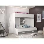 Πολυλειτουργικό κρεβάτι Party XVII-Leuko-Gkri