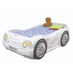 Παιδικό Κρεβάτι Sleep car-Leuko 200x120x60