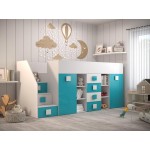 Πολυλειτουργικό κρεβάτι Toledo III-Tirkouaz-Αριστερή