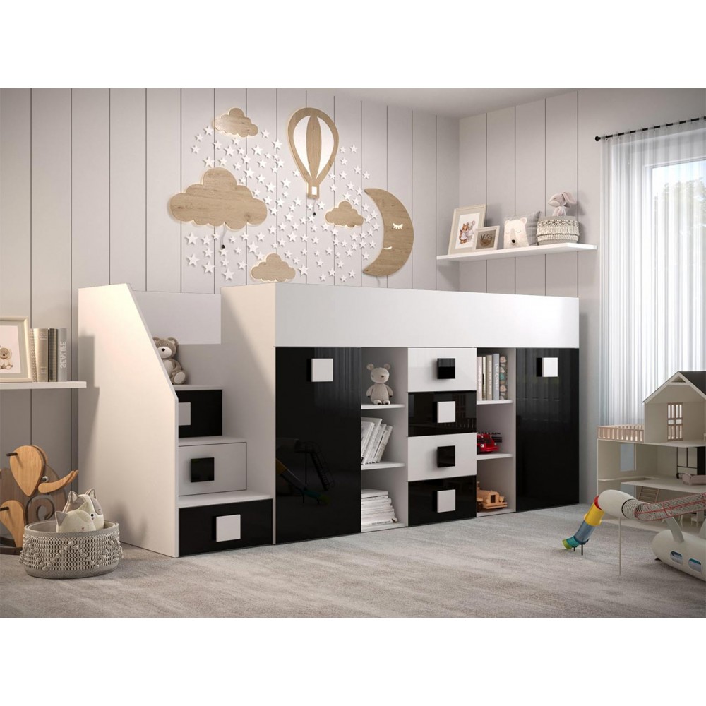 Πολυλειτουργικό κρεβάτι Toledo III-Mauro-Αριστερή