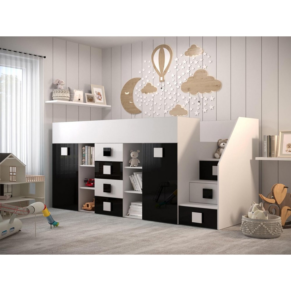 Πολυλειτουργικό κρεβάτι Toledo III-Mauro-Δεξιά