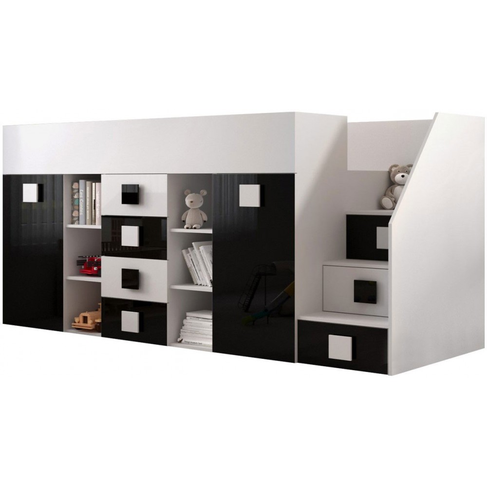 Πολυλειτουργικό κρεβάτι Toledo III-Mauro-Δεξιά