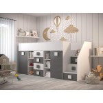 Πολυλειτουργικό κρεβάτι Toledo III-Gkri-Δεξιά