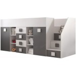 Πολυλειτουργικό κρεβάτι Toledo III-Gkri-Δεξιά