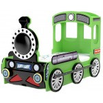 Παιδικό Κρεβάτι Lokomotive-Prasino 205x120x130