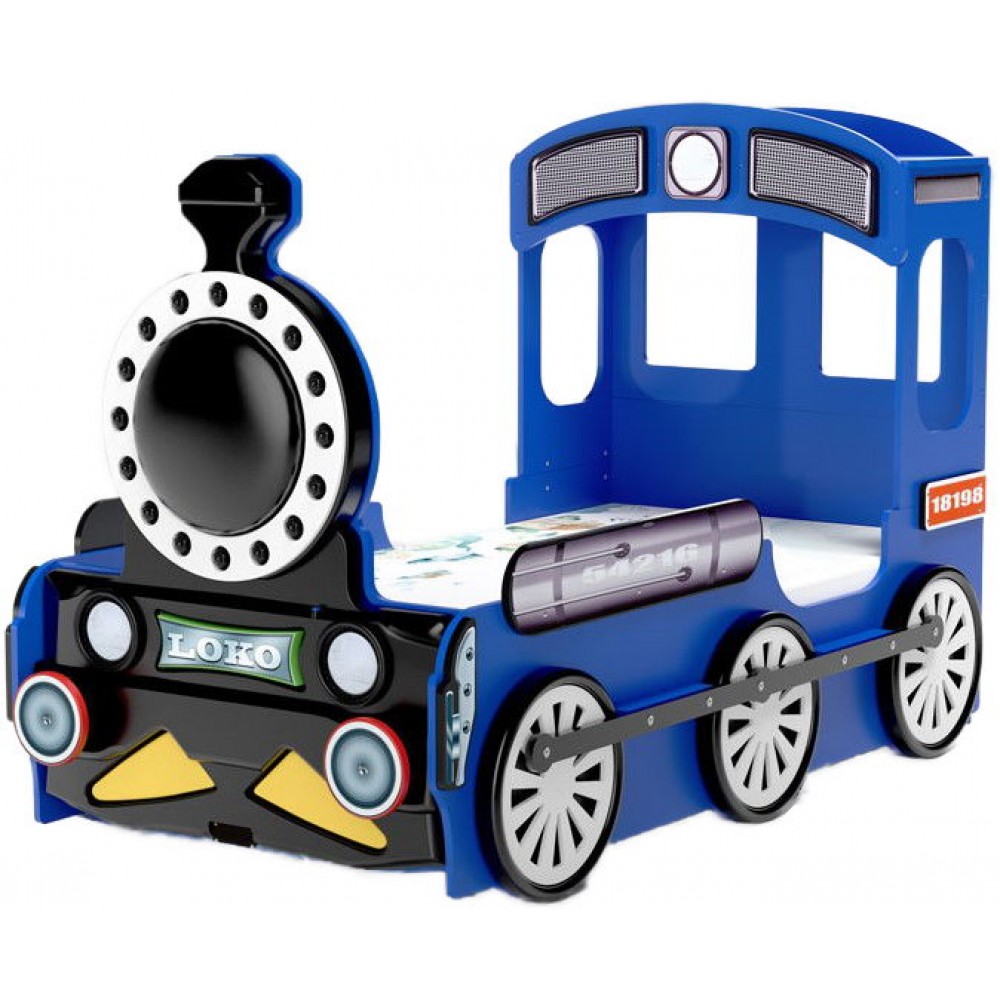 Κρεβάτι παιδικό Lokomotive-Mple