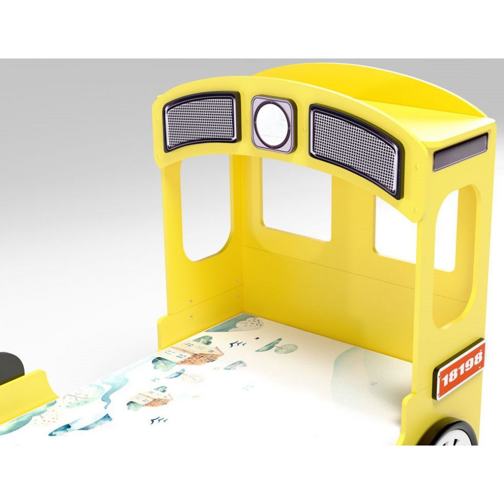 Κρεβάτι παιδικό Lokomotive-Kitrino