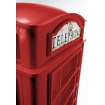 Διακοσμητικό Phone Booth-Kokkino