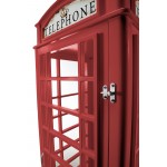 Διακοσμητικό Phone Booth-Kokkino
