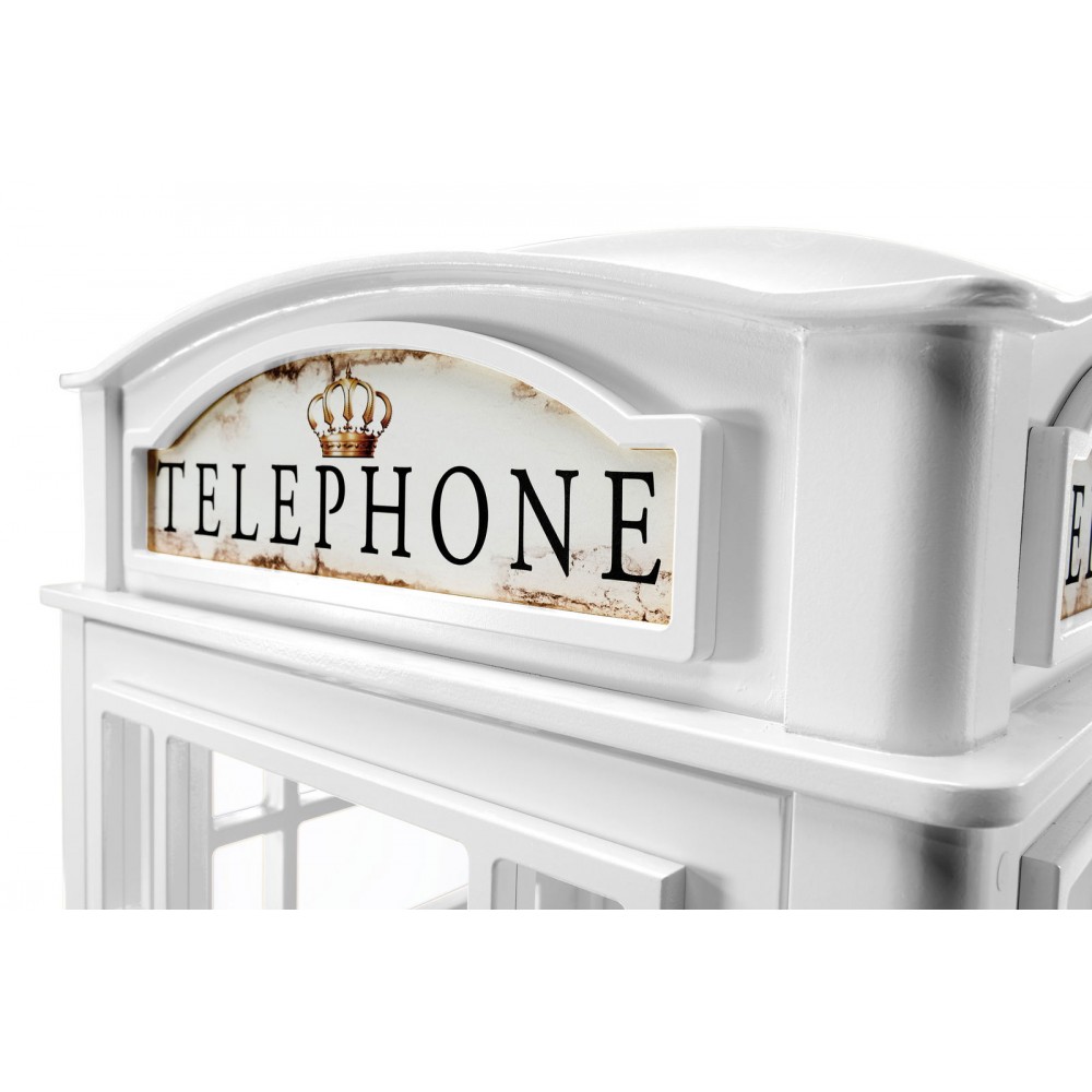 Διακοσμητικό Phone Booth-Leuko