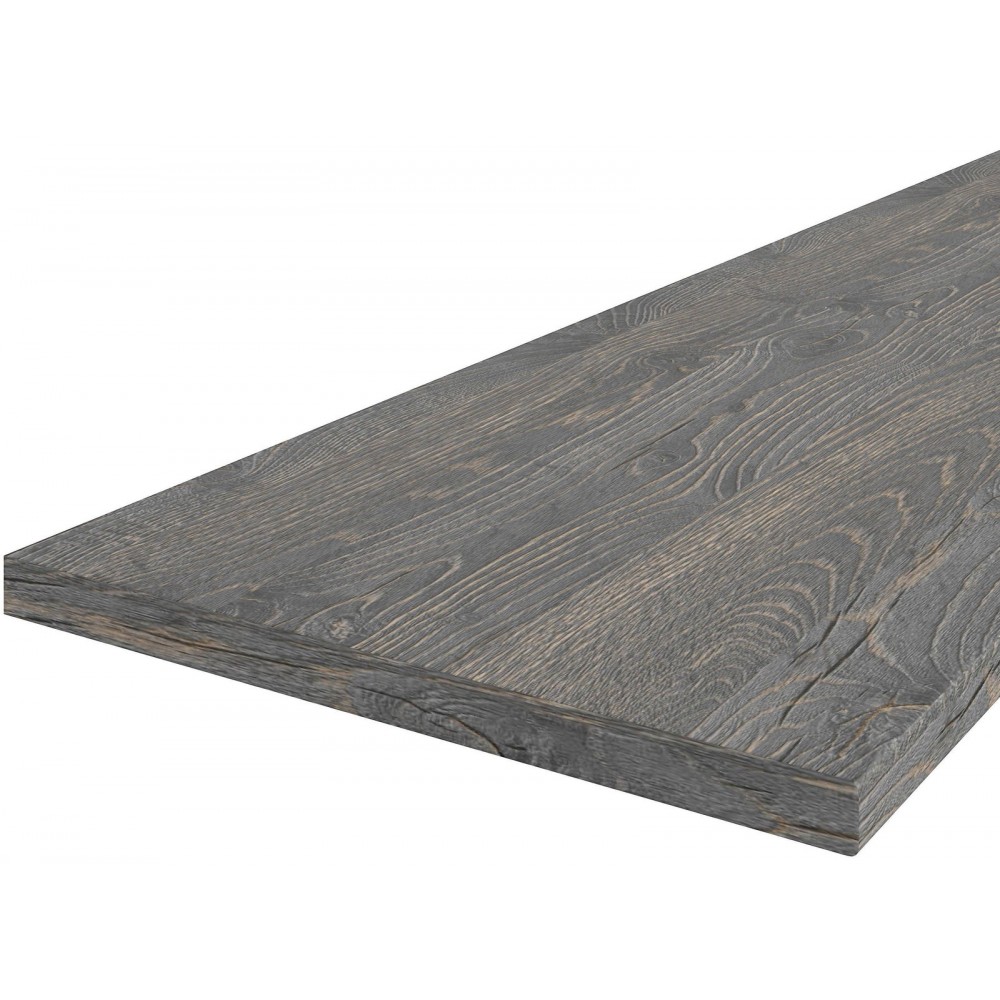 Πάγκος κουζίνας Tulsa plus-Anthraki - Fusiko-Μήκος: 300 εκ.