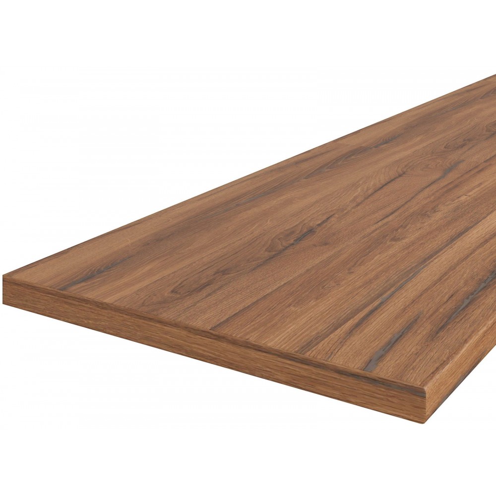 Πάγκος κουζίνας Tulsa plus-Kafe Anoixto-Μήκος: 200 εκ.