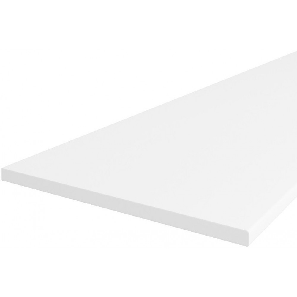 Πάγκος κουζίνας Tulsa-Leuko-Μήκος: 200 εκ.