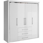 Ντουλάπα Arano τετράφυλλη 199x61x214