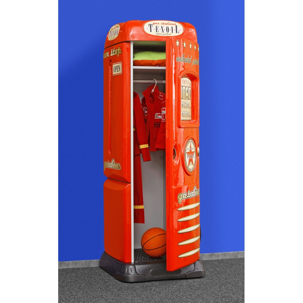 Γραφείο με ντουλάπα Gasoline-Kokkino