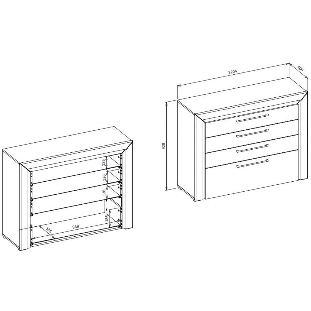 Συρταριέρα Arano-Leuko