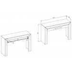 Τουαλέτα Arano 120x40x80