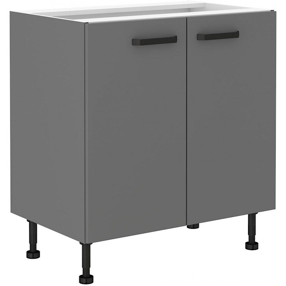 Επιδαπέδιο ντουλάπι Melo 80 D-Anthraki