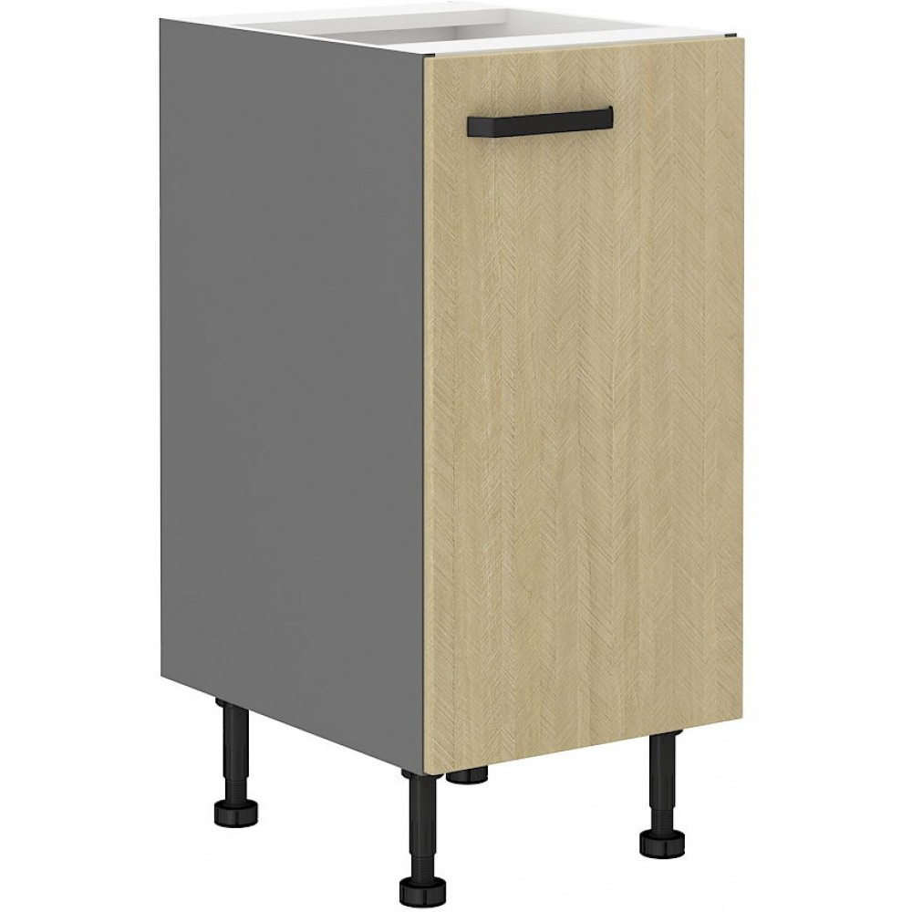 Επιδαπέδιο ντουλάπι Melo 40 D-Herringbone