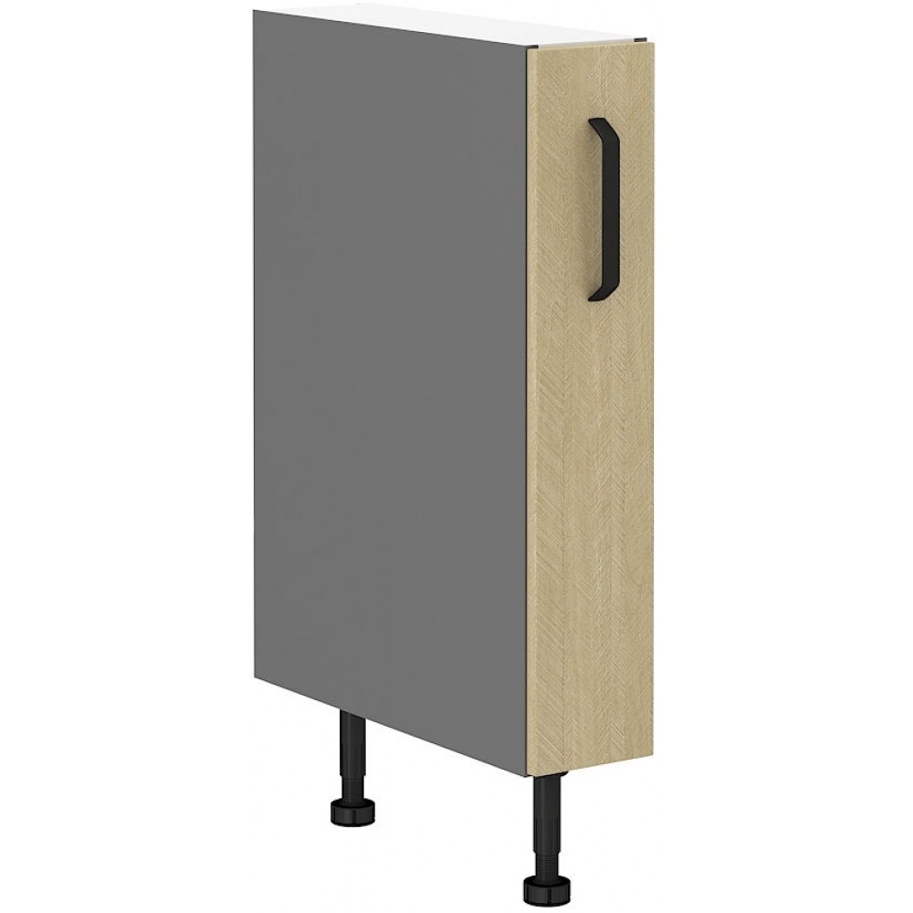 Επιδαπέδιο ντουλάπι Melo 15 D CARGO-Herringbone