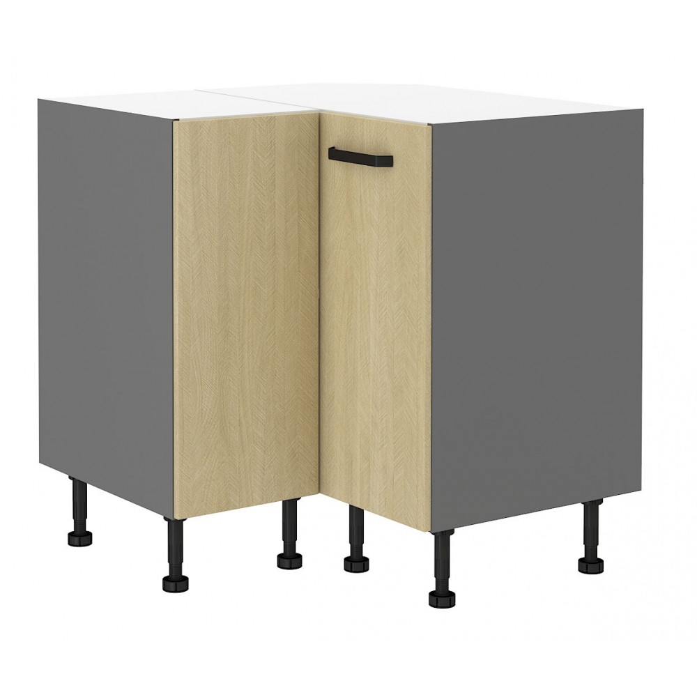 Επιδαπέδιο ντουλάπι Melo 89x89 DN-Herringbone