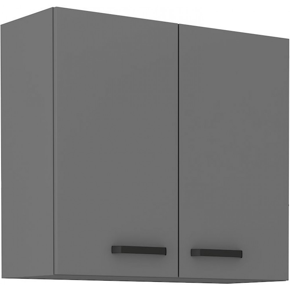 Κρεμαστό ντουλάπι Melo 80 G-72 2F-Anthraki